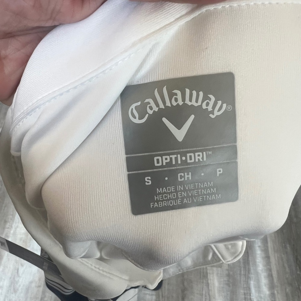 Callaway Men's Golf Polo Shirt NWT Moisture Wicking Athletic Performance Top - Picture 5 of 6